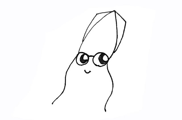 鱿鱼怎么画 卡通鱿鱼简笔画步骤 鱿鱼怎么画 卡通鱿鱼简笔画步骤
