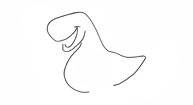 恐龙怎么画 带颜色的恐龙简笔画步骤