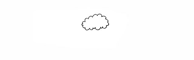 嘴里叼着花的小绵羊简笔画 嘴里叼着花的小绵羊简笔画