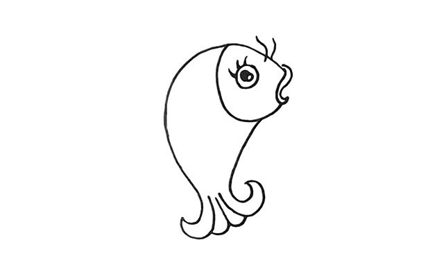 鲤鱼怎么画 漂亮的彩色鲤鱼简笔画 鲤鱼怎么画 漂亮的彩色鲤鱼简笔画