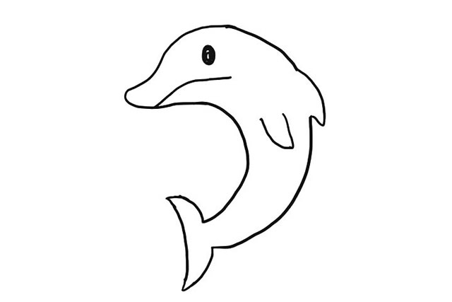 分享几张鲸鱼的简笔画 分享几张鲸鱼的简笔画