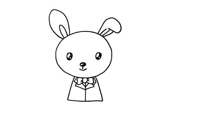 爱吃胡萝卜的小兔子简笔画教程 爱吃胡萝卜的小兔子简笔画教程