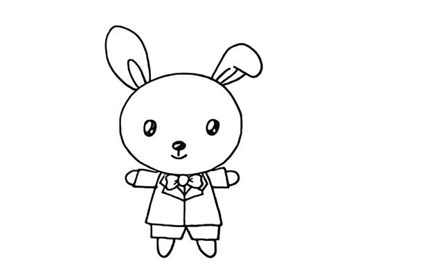 爱吃胡萝卜的小兔子简笔画教程 爱吃胡萝卜的小兔子简笔画教程