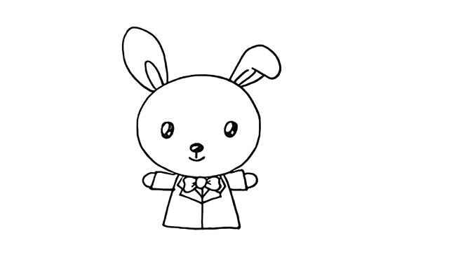 爱吃胡萝卜的小兔子简笔画教程 爱吃胡萝卜的小兔子简笔画教程