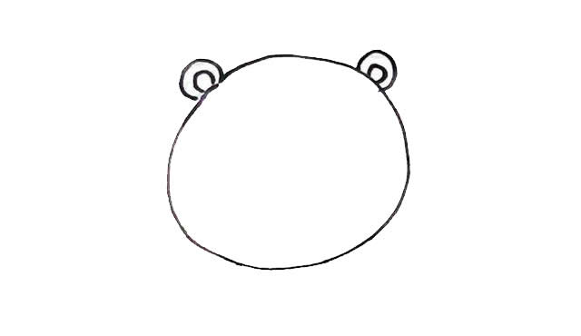 小狮人卡通简笔画