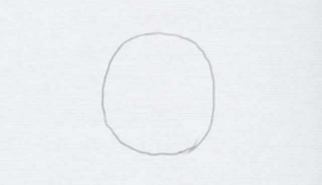 呆萌小猪简笔画步骤教程