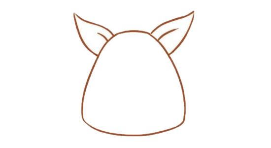 卡通袋鼠简笔画教程【涂色】