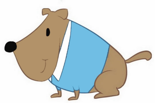 卡通的小狗怎么画