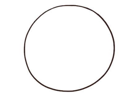 涂色的小猫简笔画步骤