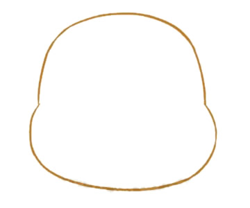 卡通小鸭子简笔画教程【涂色】