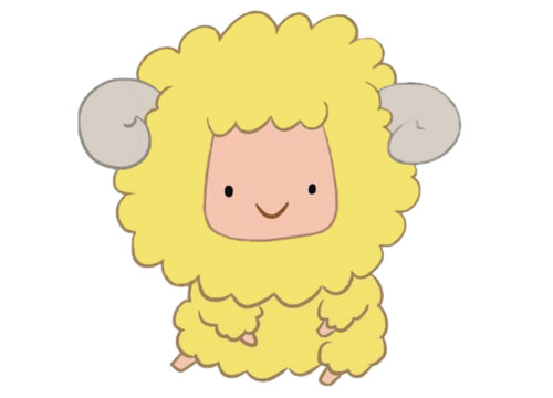 毛茸茸的绵羊简笔画(毛茸茸的绵羊简笔画图片)