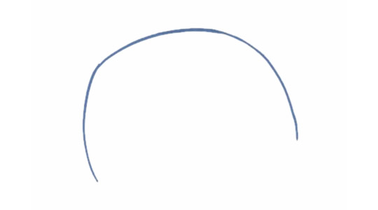 卡通鲸鱼简笔画步骤教程【涂色】