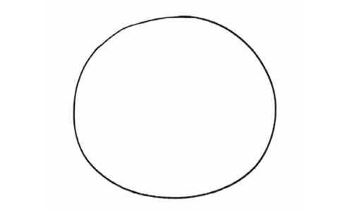 企鹅简笔画步骤教程【涂色】