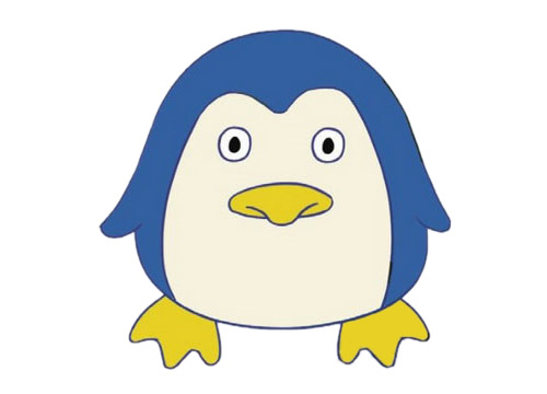 可爱的卡通企鹅简笔画(卡通版的企鹅)