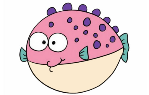 卡通的深海鱼简笔画教程(卡通的深海鱼简笔画)