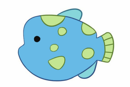 可爱的深海鱼儿童简笔画(儿童吃哪些深海鱼比较好)