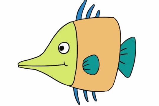 卡通的深海鱼怎么画(深海鱼卡通图片)