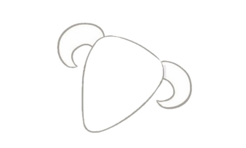 绵羊简笔画步骤教程【涂色】