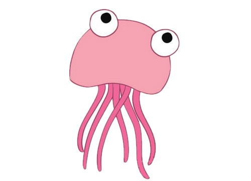 可爱漂亮的水母简笔画(怎么样画水母可以画的又可爱又漂亮)