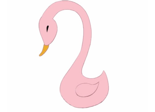 天鹅怎么画最简单(天鹅怎么画简单还漂亮)