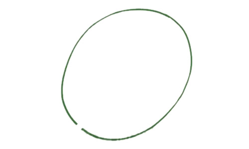 卡通的蛇简笔画教程带涂色