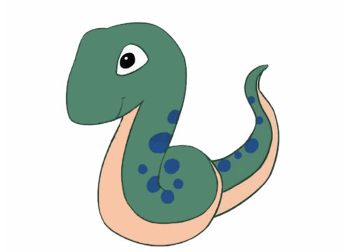 卡通的小蛇怎么画(卡通的小蛇怎么画图片)