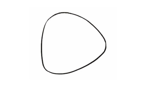 涂色的小燕子简笔画步骤