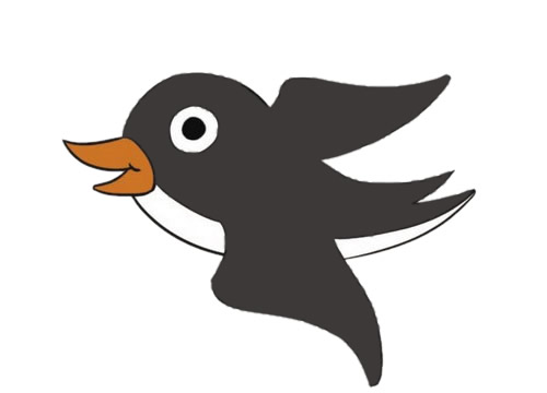 小燕子怎么画最简单(小燕子怎么画简笔)