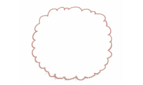 涂色的可爱羊驼简笔画教程