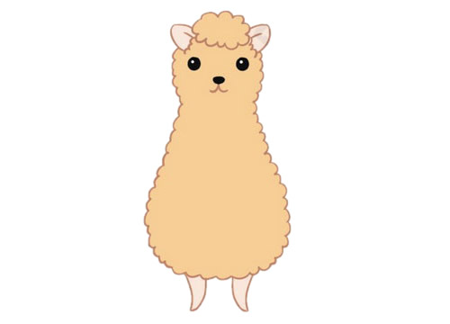 羊驼怎么画简单又可爱(羊驼怎么画简单又帅气)