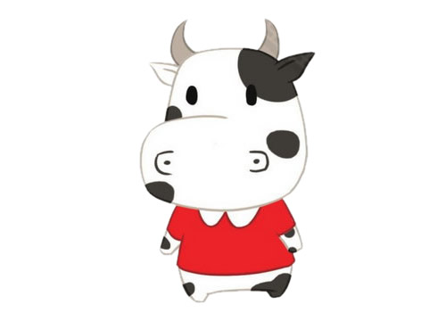 卡通的小牛怎么画(卡通小牛怎么画可爱)