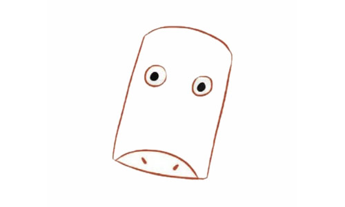 卡通小鹿简笔画步骤教程