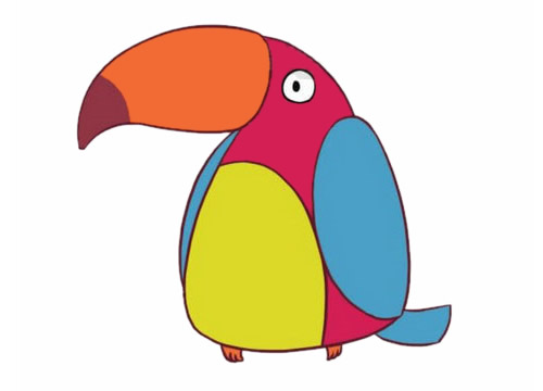 卡通鹦鹉怎么画最简单(卡通鹦鹉怎么画最简单)