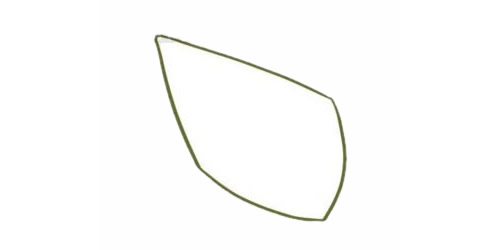 绿色卡通小虾简笔画步骤