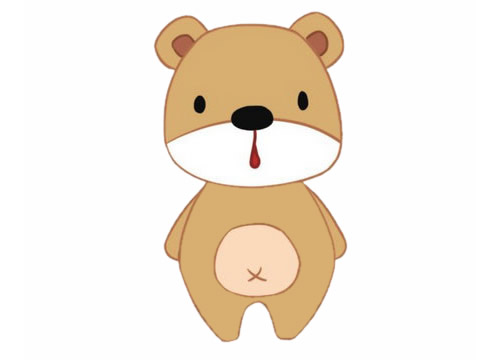 卡通小熊怎么画最简单(卡通小人怎么画又简单又漂亮)