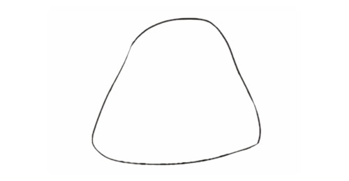 涂色的大猩猩简笔画教程