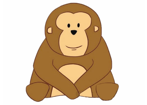 关于猩猩的简笔画(关于猩猩的简笔画图片大全)