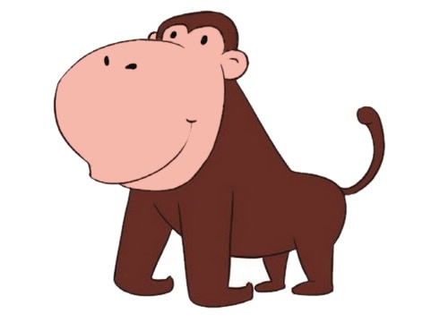 卡通的大猩猩怎么画(卡通的大猩猩怎么说)