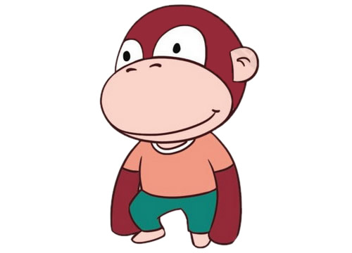 大猩猩卡通简笔画(怎么画大猩猩简笔画)