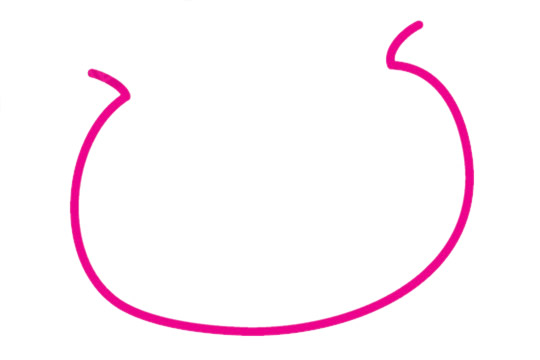 简单的小猫怎么画