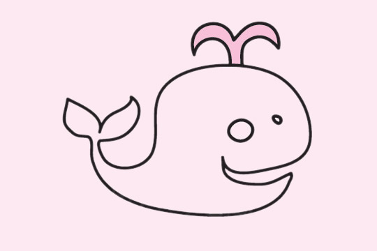 可爱的蓝鲸简笔画(蓝鲸简笔画 可爱)