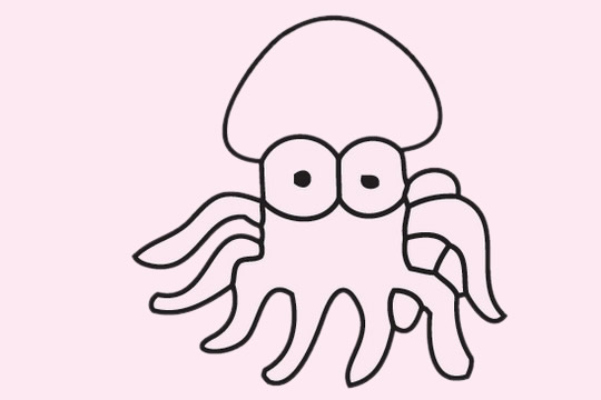 卡通的八爪鱼简笔画(卡通的八爪鱼简笔画图片)