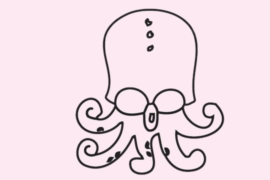 卡通的八爪鱼怎么画(八爪鱼 卡通画)