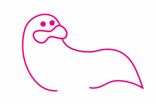 一步步教你画柔软的海狮