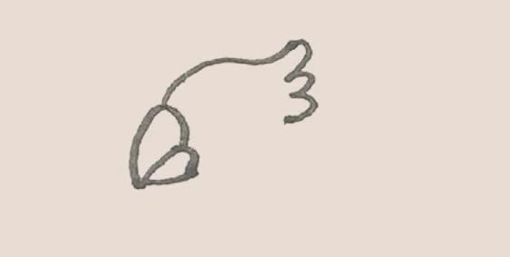 涂色的鹦鹉简笔画教程