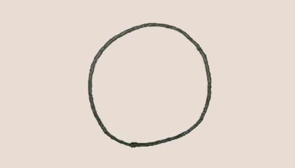 涂色的河豚简笔画教程