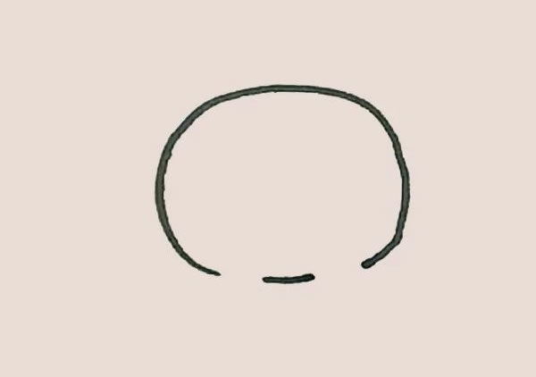 涂色的小猫简笔画教程