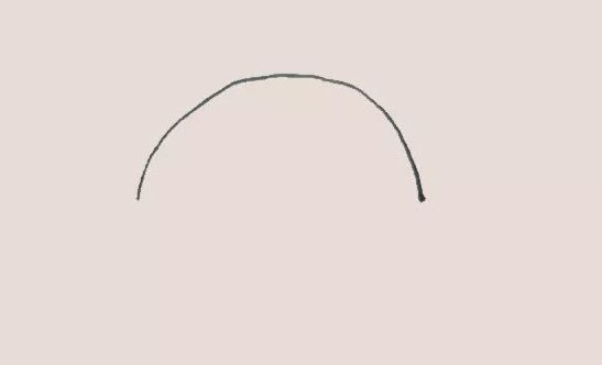 彩色的卡通水母简笔画教程 彩色的卡通水母简笔画教程