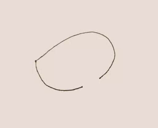 简单的小黄狗怎么画