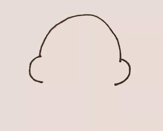 抱着瓜子的仓鼠简笔画